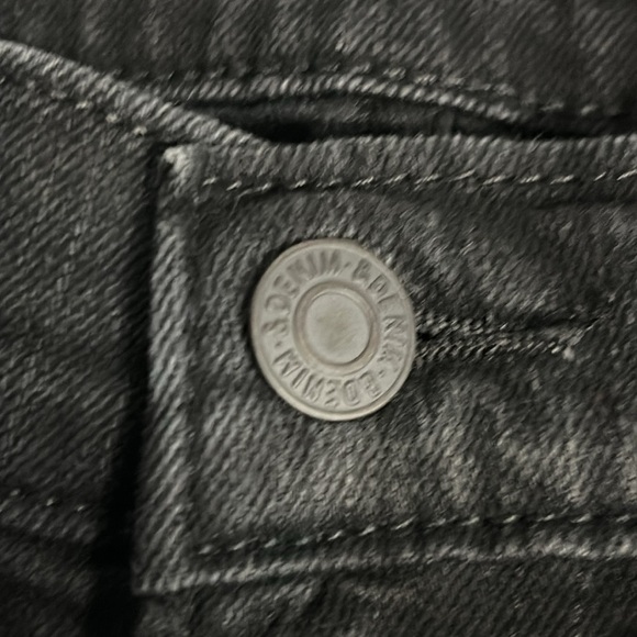 6- Size 31/32 H&M skinny coupe Moulante & Denim Black, black, stretchy - Picture 9 of 10